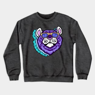 Night City Tiger Crewneck Sweatshirt